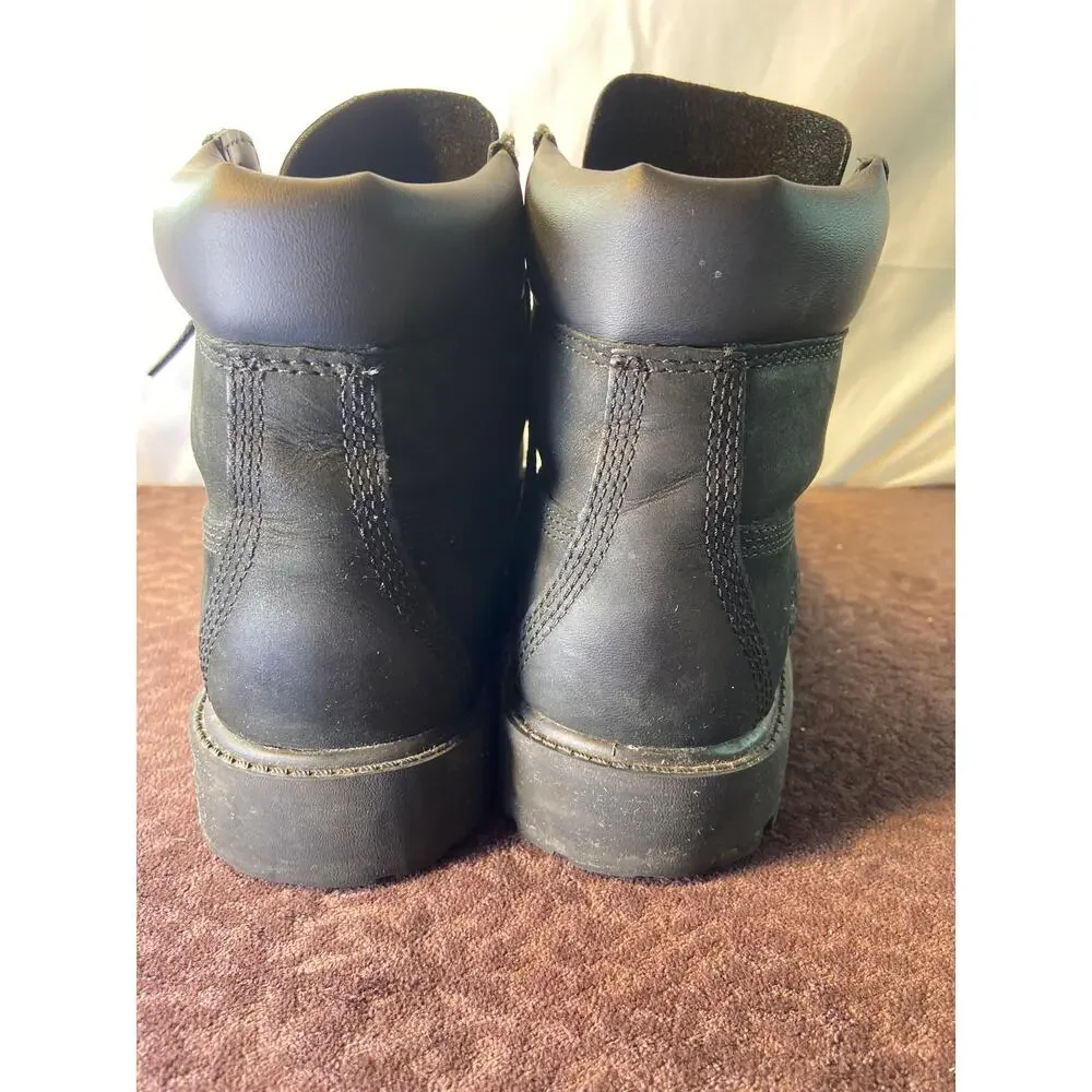 Timberland big kid‎ black hiking boots